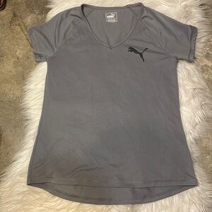 PUMA Gray Lightweight Workout‎ Shirt